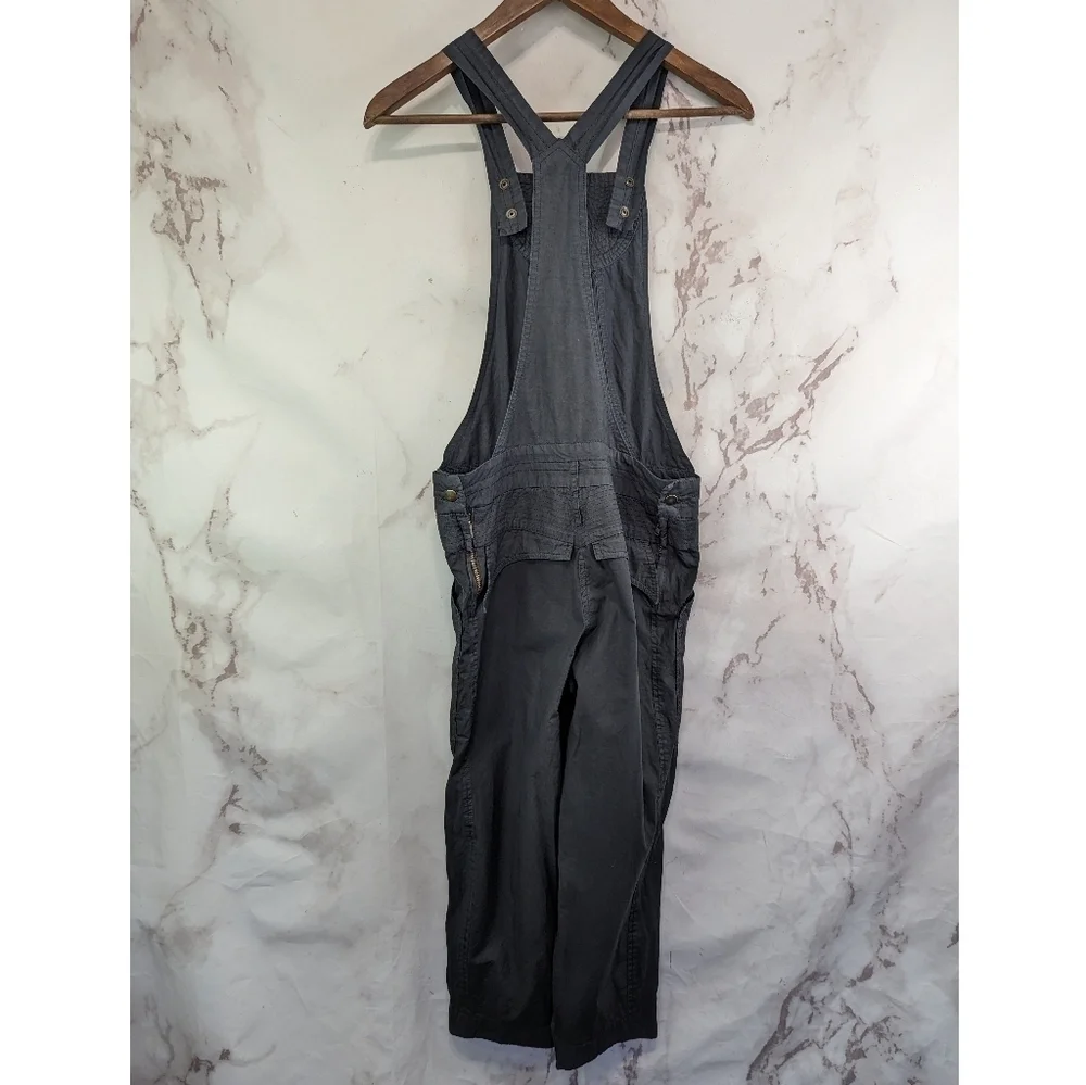 Isabel Marant Overalls Women 25 0 XS Black Skinny Bib Jumpsuit Zip Crop